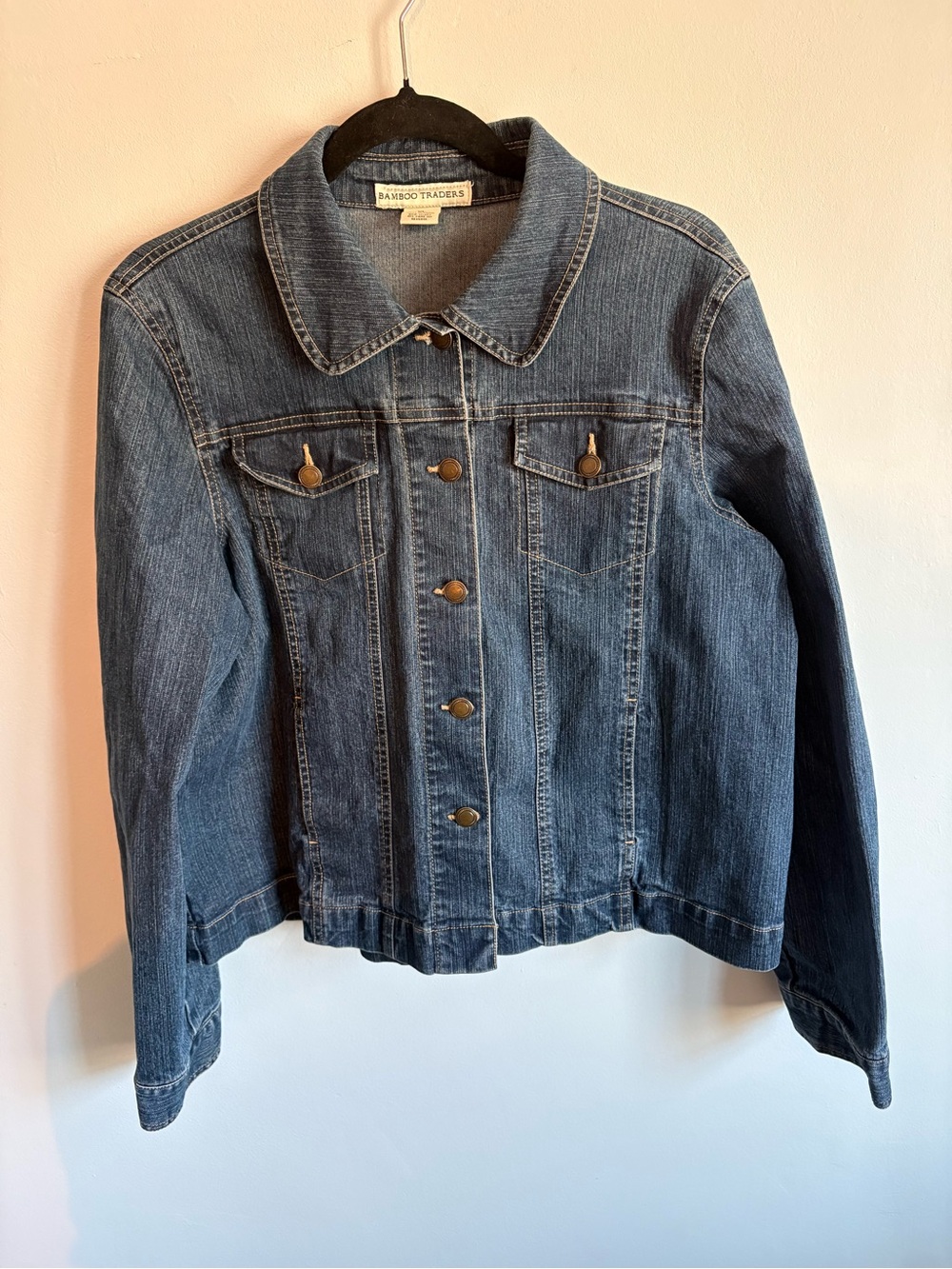 Bamboo Traders Women's Dark Indigo Denim Jacket